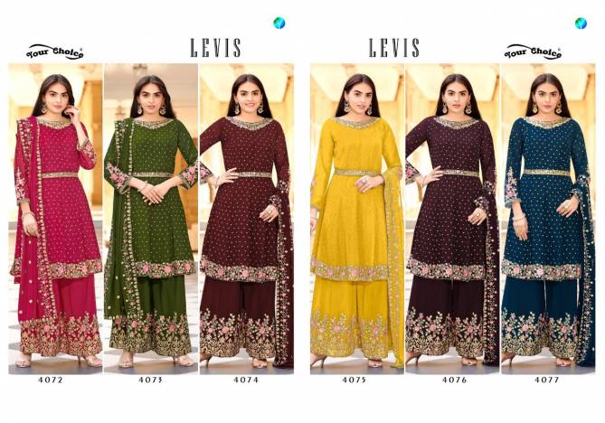 Levis Fancy Festive Wear Designer Latest Belt with Salwar Suit Collection